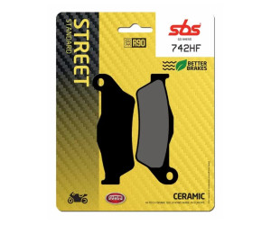 Тормозные колодки SBS Standard Brake Pads, Ceramic 742HF